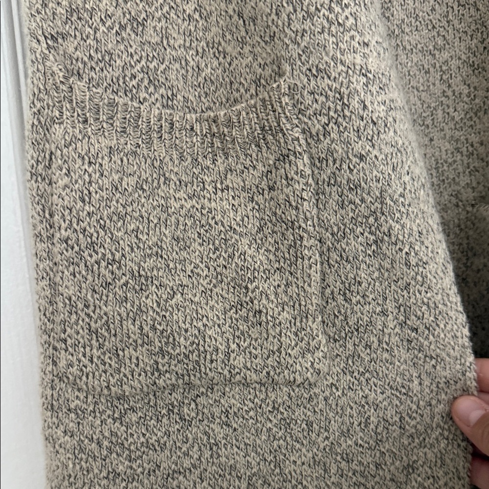 Women's Beige Cardigan Vest - Picture 3 of 4